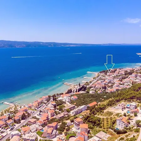 New! Bava With 4 En-suite Bedrooms, Heated 33 Sqm Pool * Omiš
